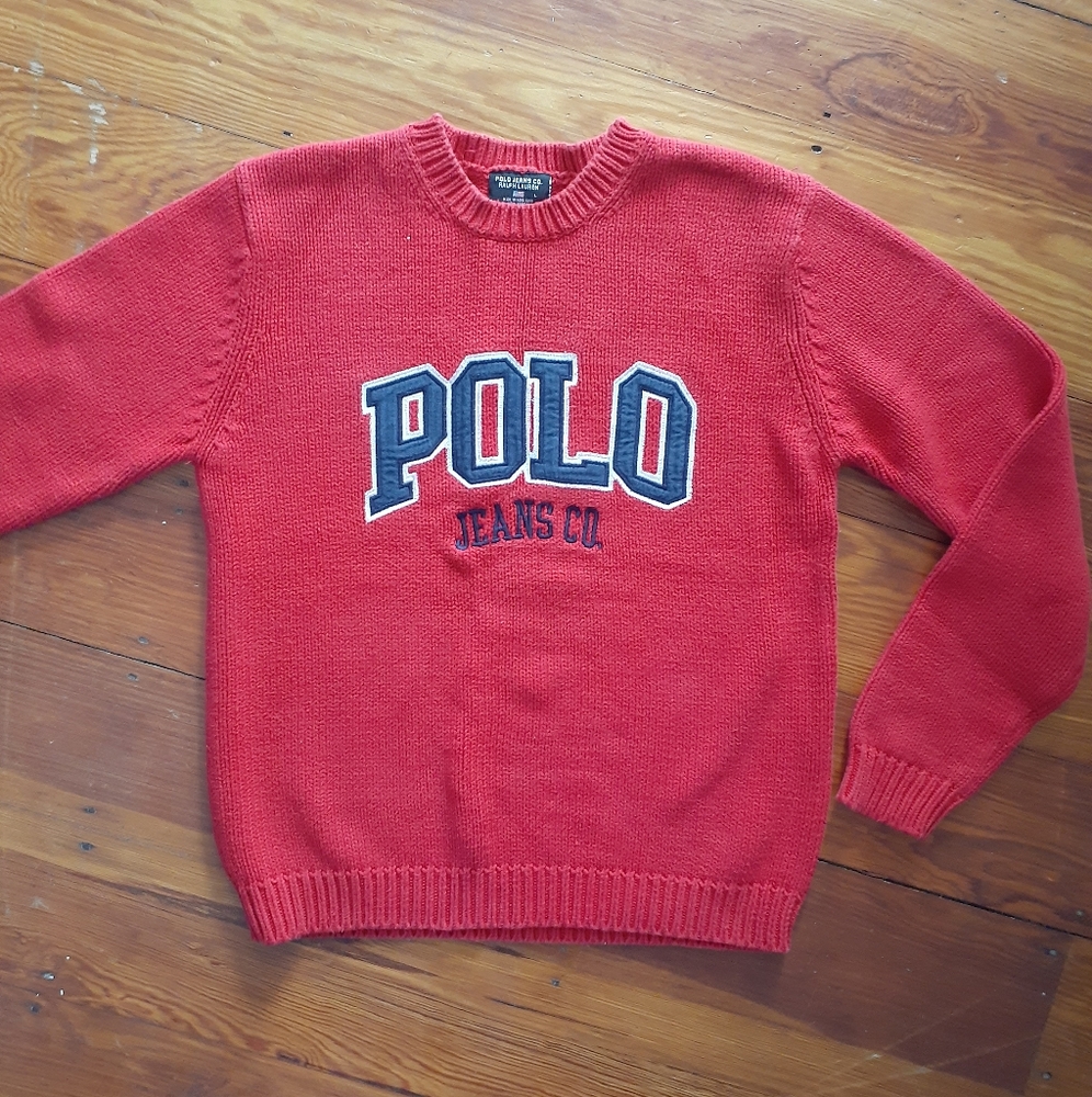 Vintage Polo Jean's Co. Ralph Lauren Sweater - Picture 1 of 4